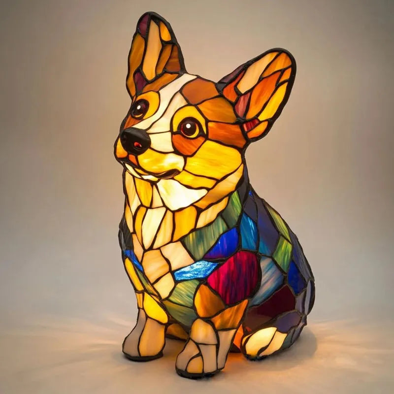 Pitchou – Lampe radieuse du corgi