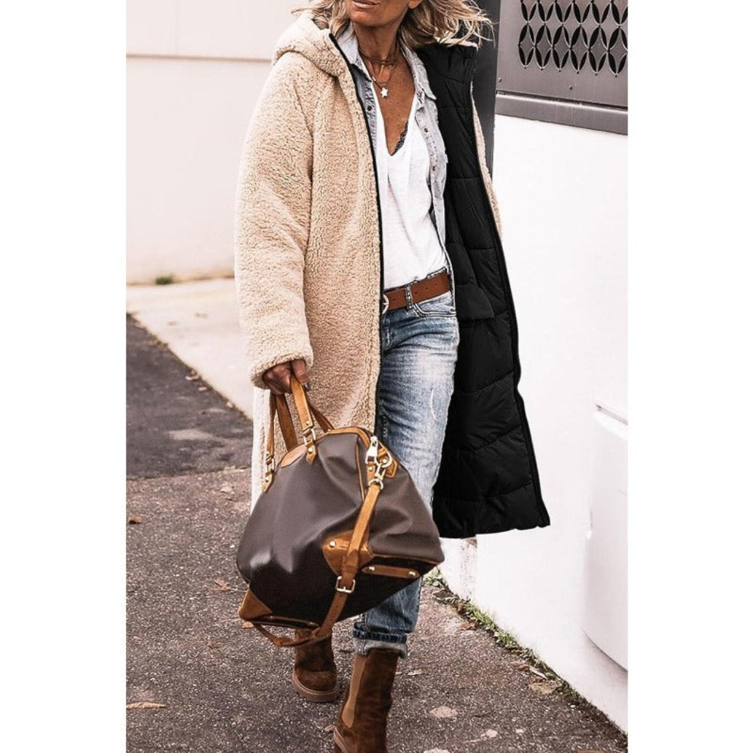 Héloïse - Manteau réversible élégant et confortable