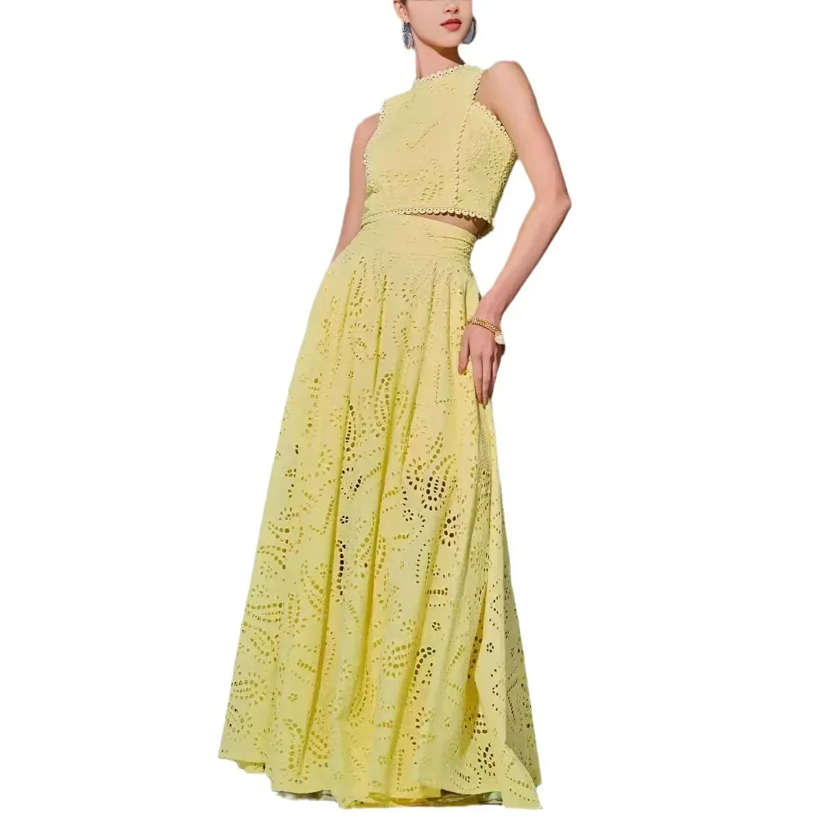 Taline – Ensemble élégant à haut court