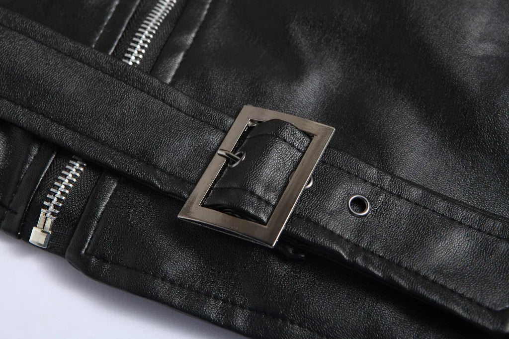 Nicolas – Veste bomber élégante en cuir