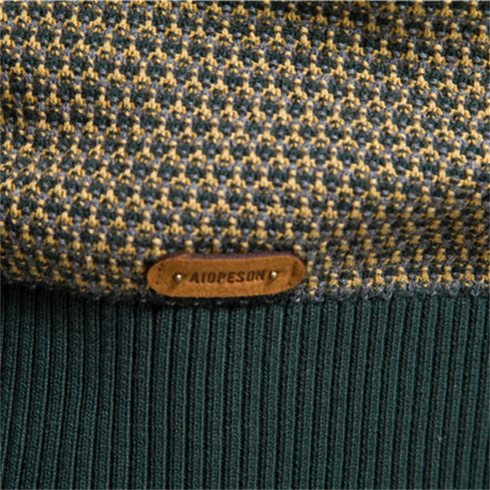 Henrick - Pull homme à motif losanges