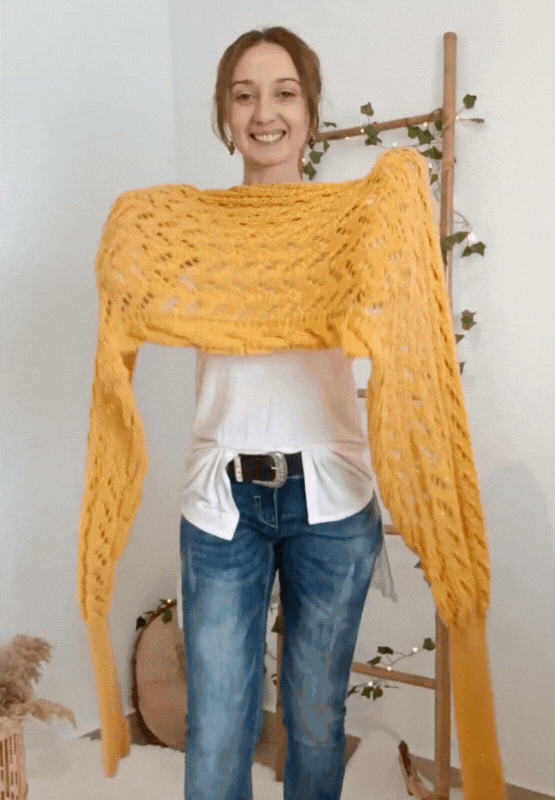 Louve – Châle élégant et chaud