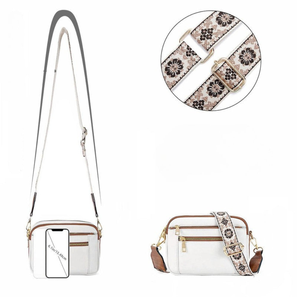 Noémie – Sac en cuir raffiné avec bandoulière