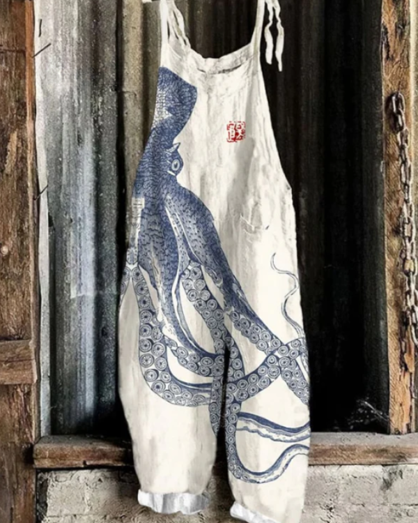 Odile – Combinaison artisanale légère style poulpe