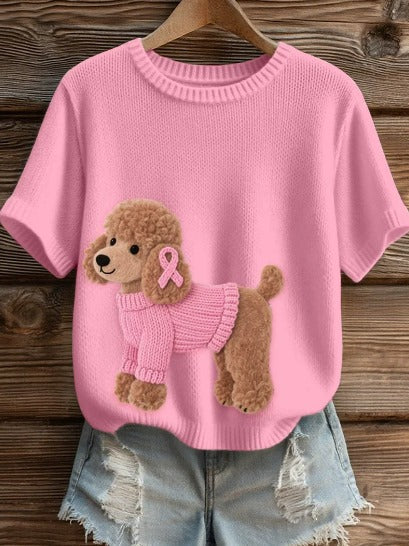 Cosette – T-shirt tricoté solidaire