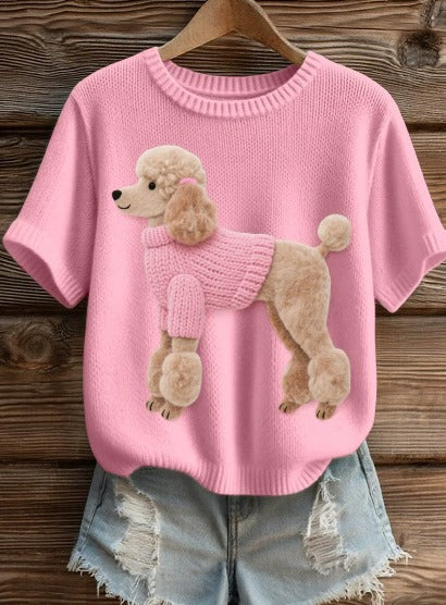 Cosette – T-shirt tricoté solidaire