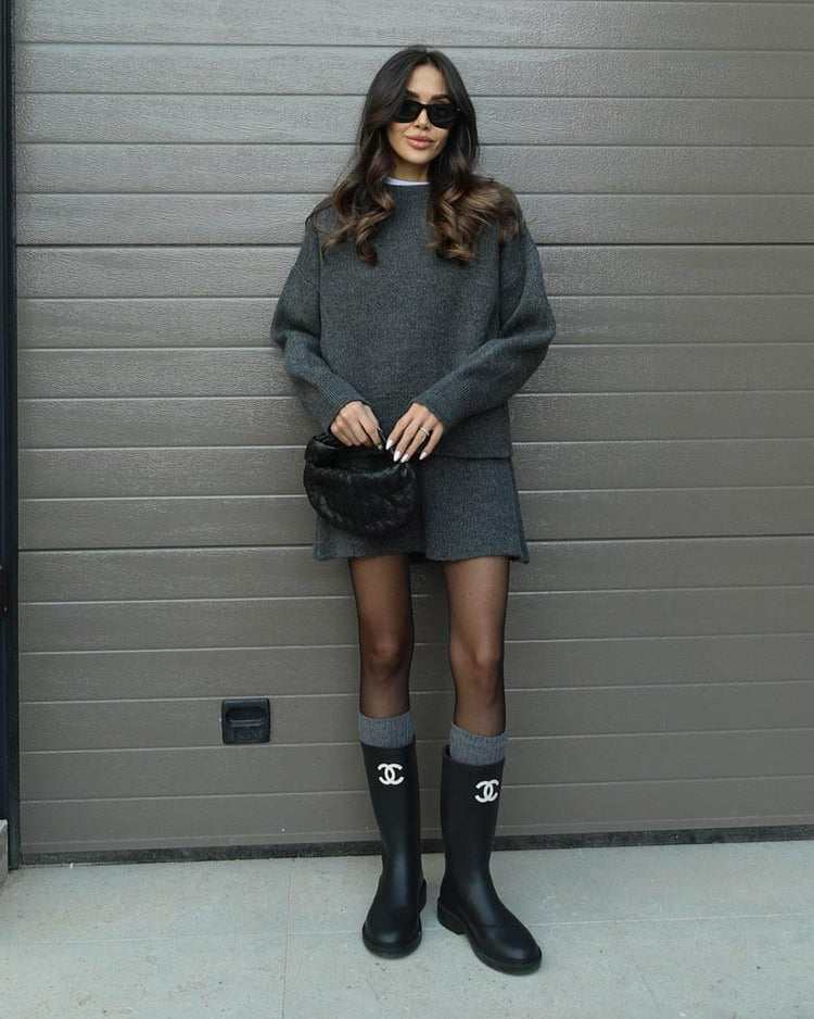 Amélise – Ensemble tricoté chic et confortable