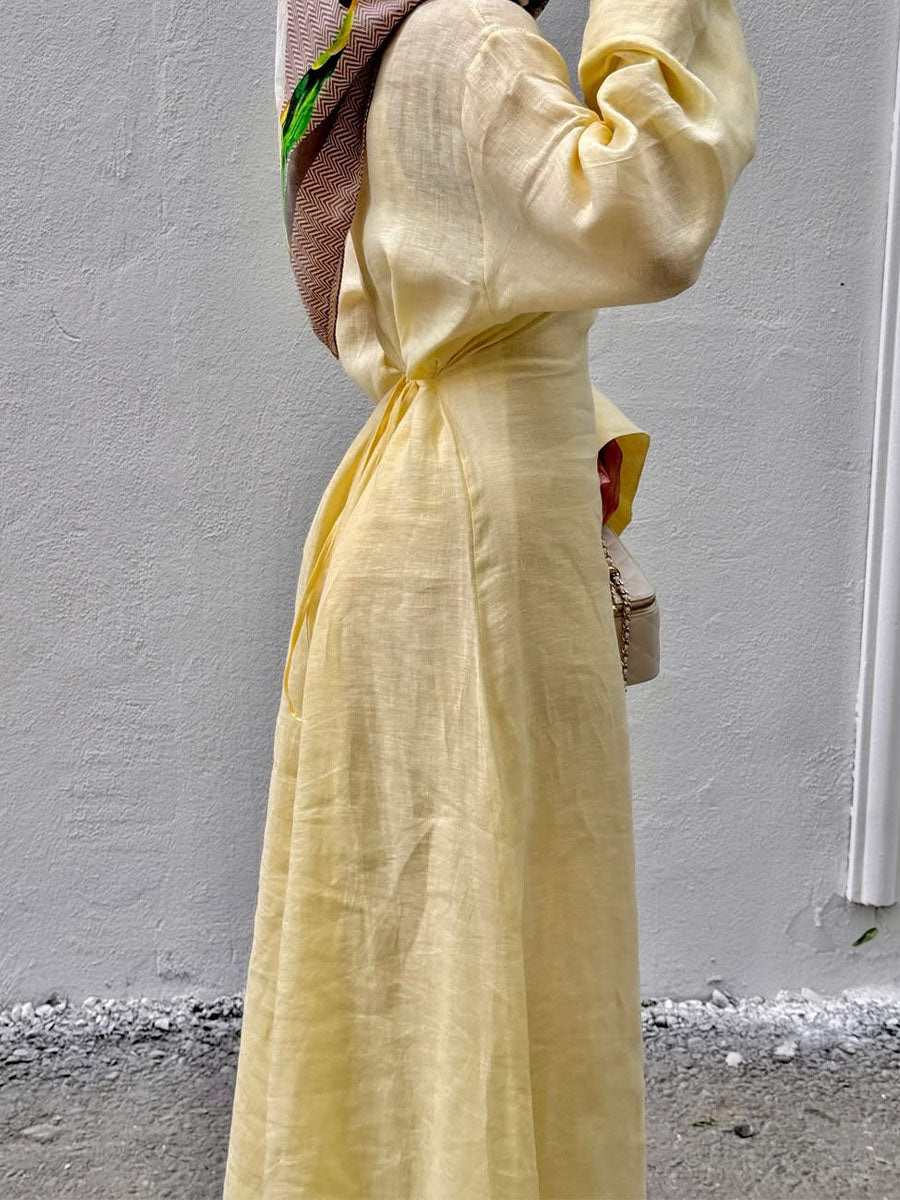 Josiane – Ensemble en lin élégant et confortable