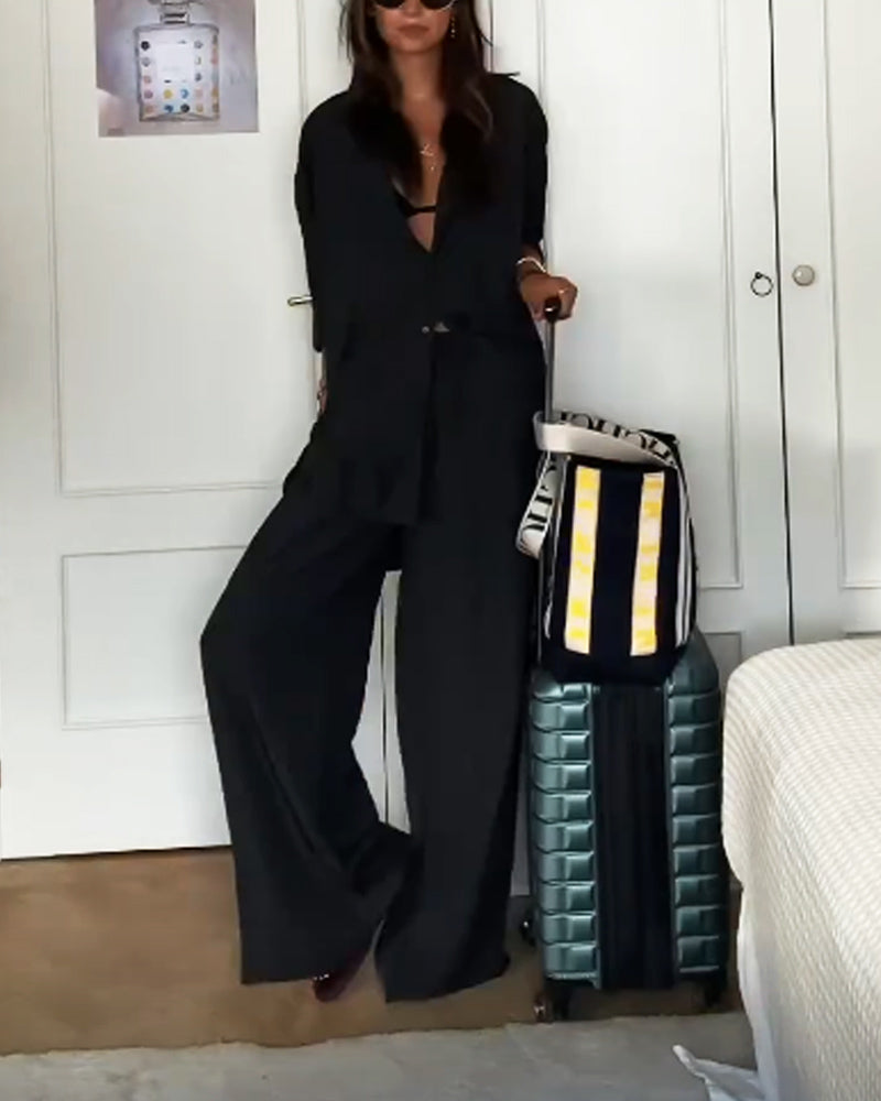 Zoraïde – Ensemble ample et fluide deux pièces