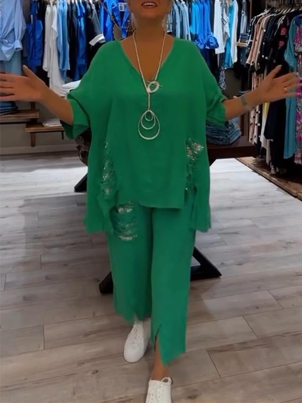 Alizée – Ensemble d'été fluide et élégant