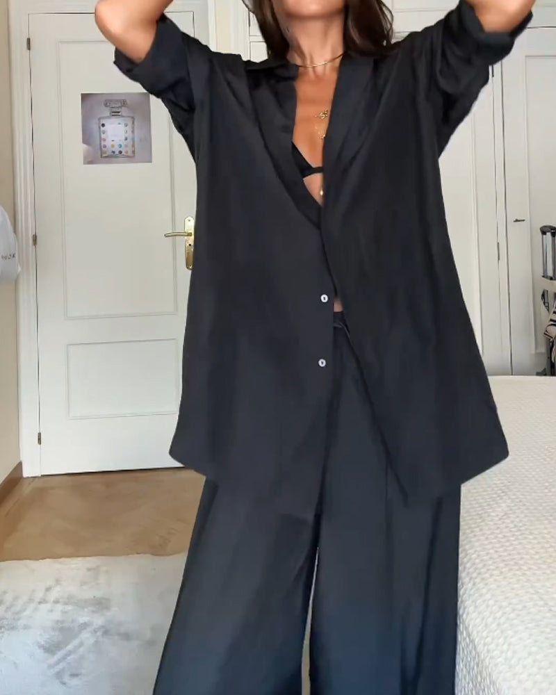 Zoraïde – Ensemble ample et fluide deux pièces