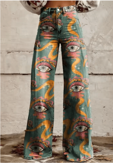 Agathe - Pantalon Boho Vintage