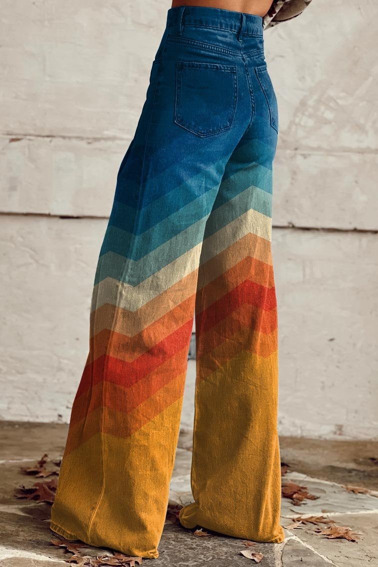 Béatrice - Pantalon Boho Vintage