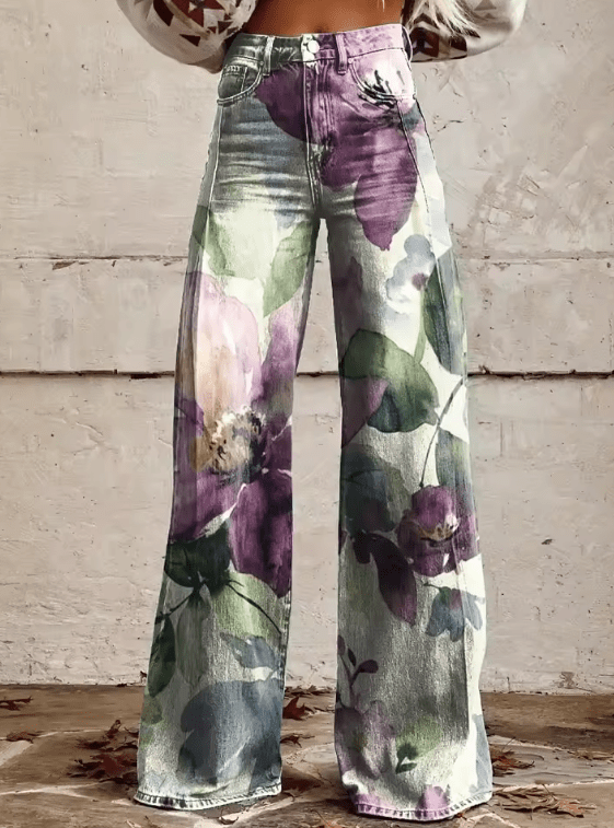 Marceline - Pantalon Boho Vintage