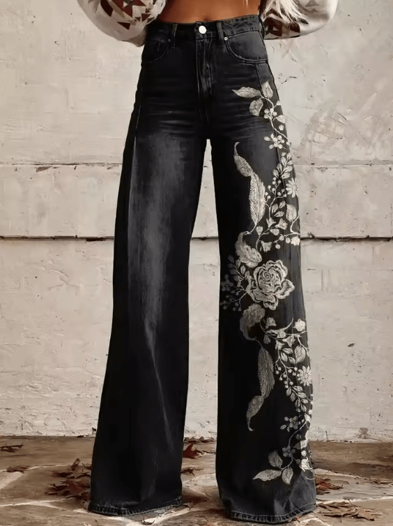 Aurorette - Pantalon Boho Vintage