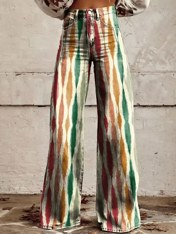 Ségolène - Pantalon Boho Vintage