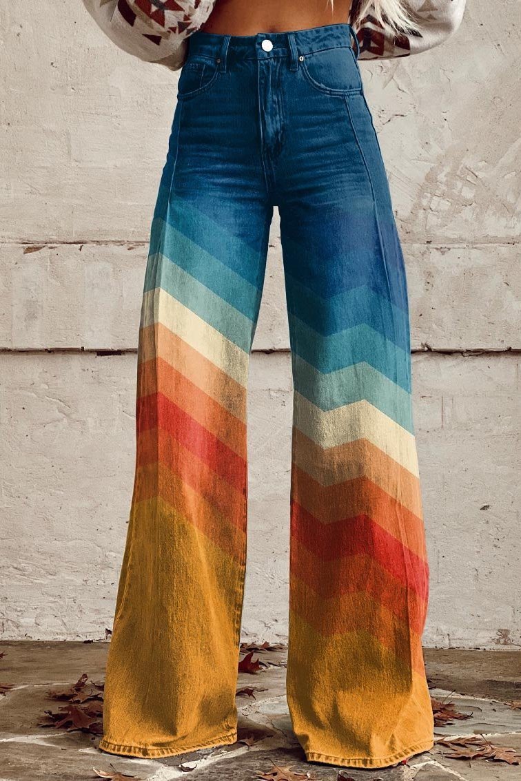 Béatrice - Pantalon Boho Vintage