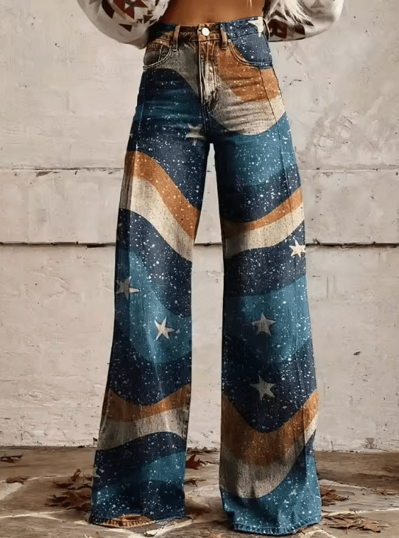 Roxane - Pantalon Boho Vintage