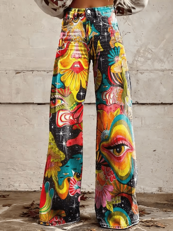 Estrela - Pantalon Boho Vintage