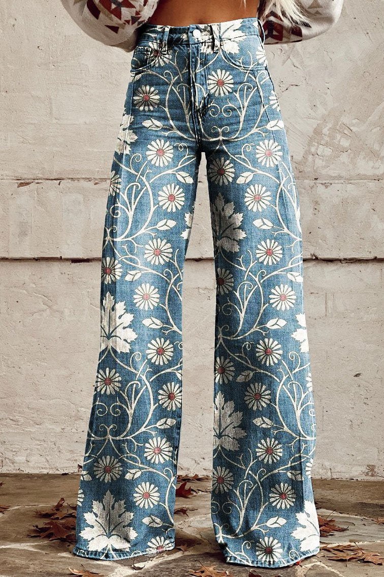 Célie - Pantalon Boho Vintage