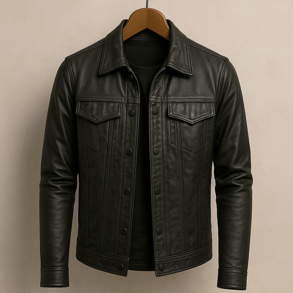 Guy – Veste en cuir Rider