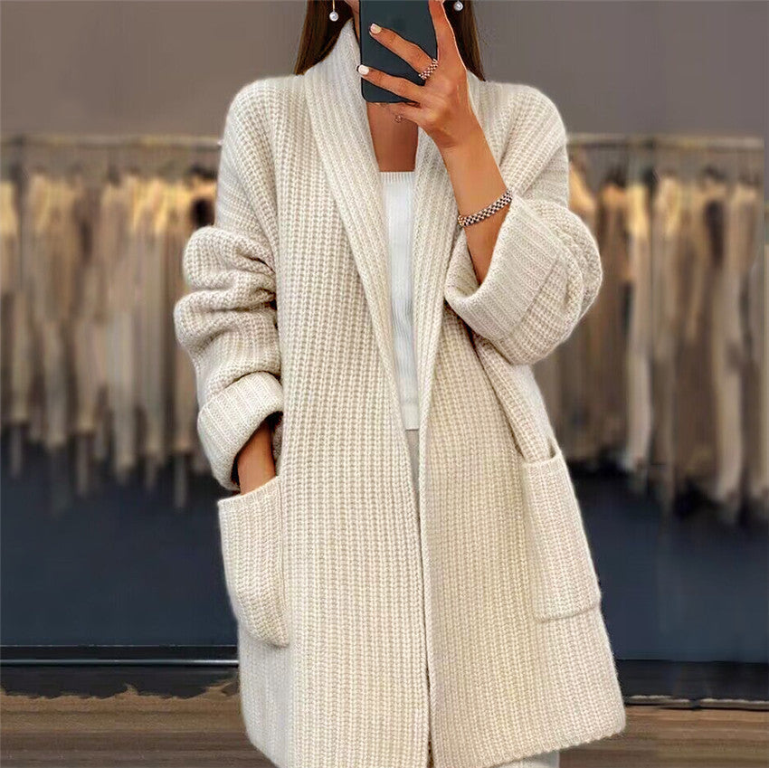 Désirata – Cardigan en maille avec poches