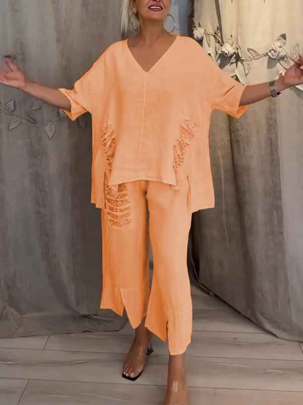 Alizée – Ensemble d'été fluide et élégant