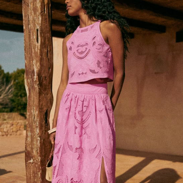 Téophane – Ensemble en dentelle léger et chic