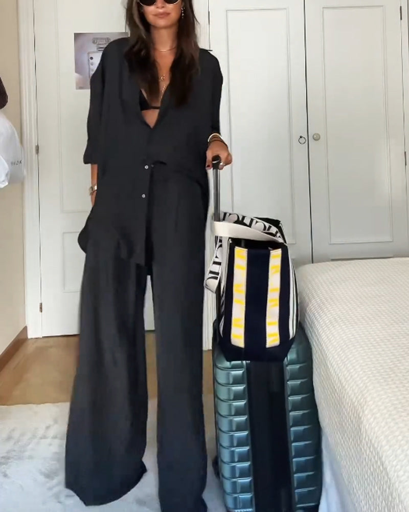 Zoraïde – Ensemble ample et fluide deux pièces