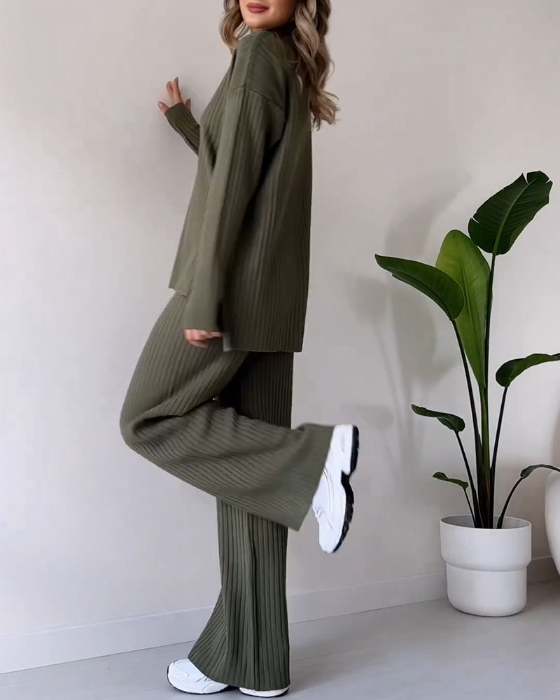 Rosette – Ensemble deux pièces chic et décontracté