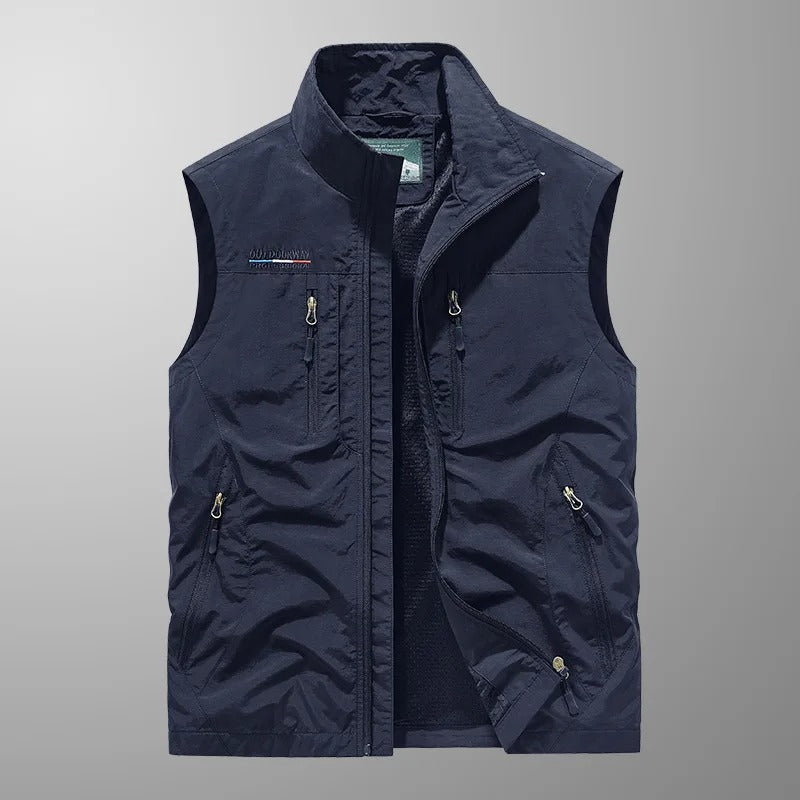 Kilian – Gilet cargo respirant avec multiples poches