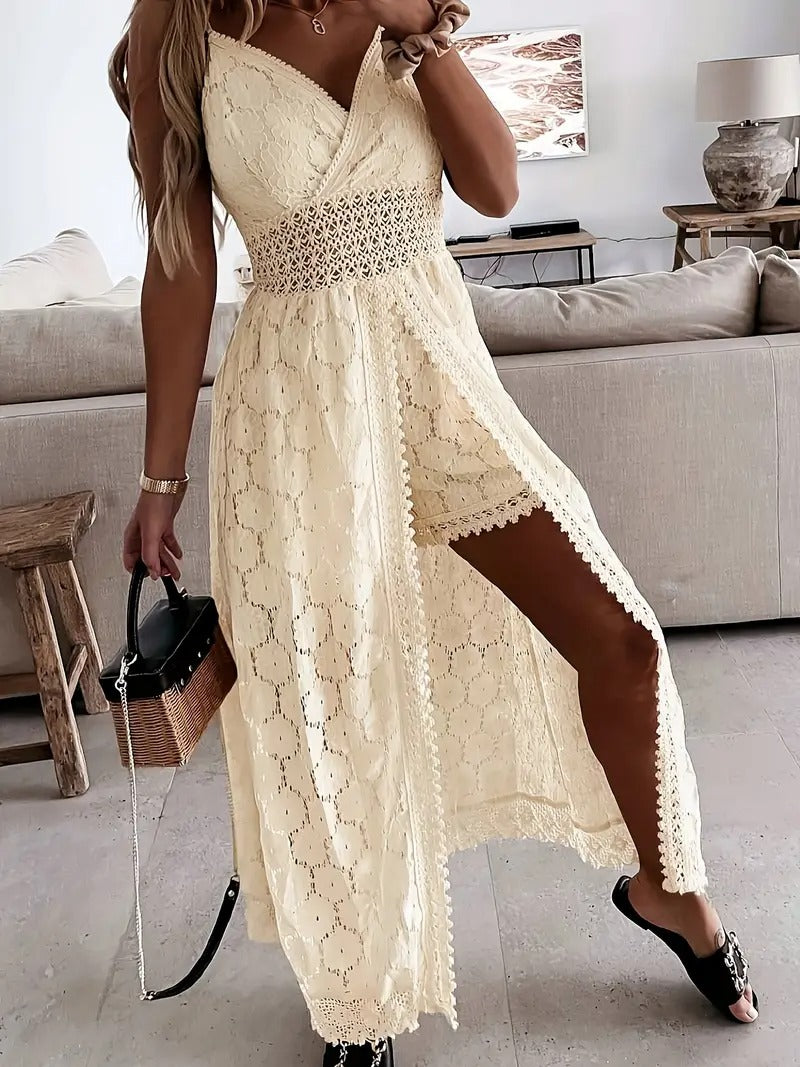 Thaïna – Combinaison élégante avec dentelle raffinée