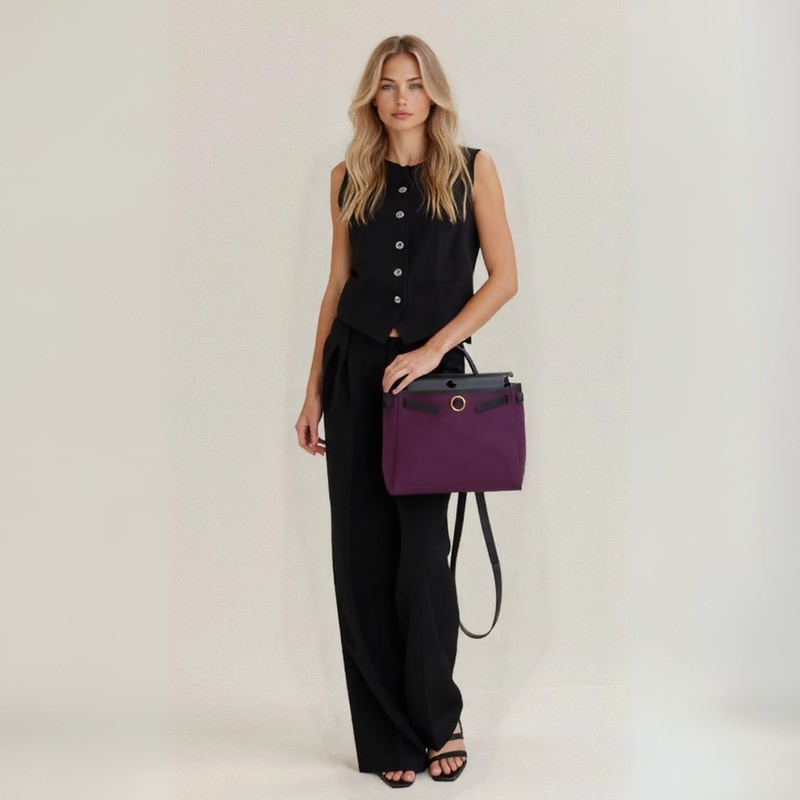 Cymone – Ensemble en lin naturel et artisanal