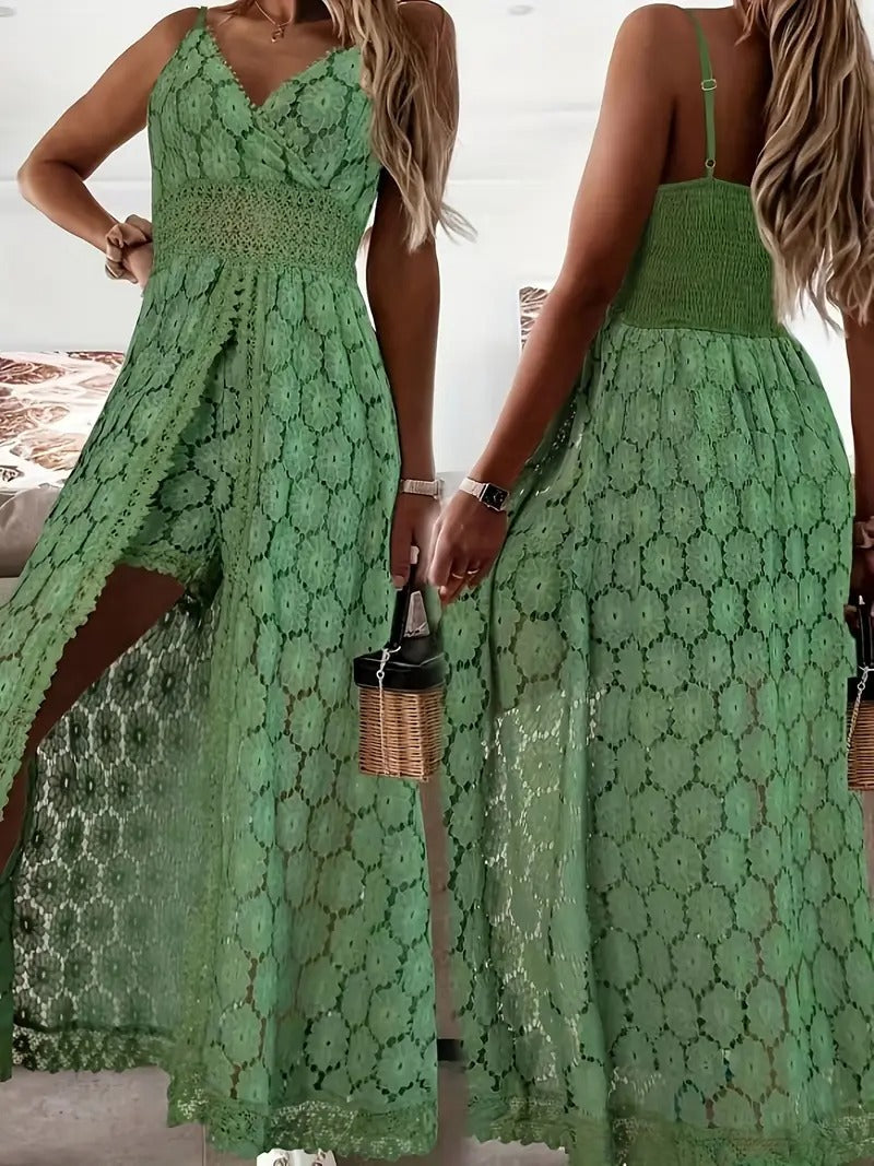 Thaïna – Combinaison élégante avec dentelle raffinée