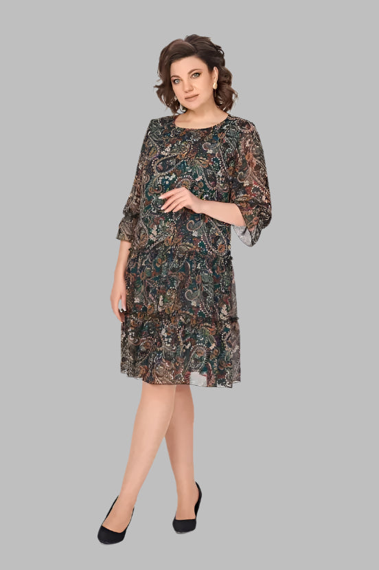 Cézanne – Robe fleurie légère et élégante