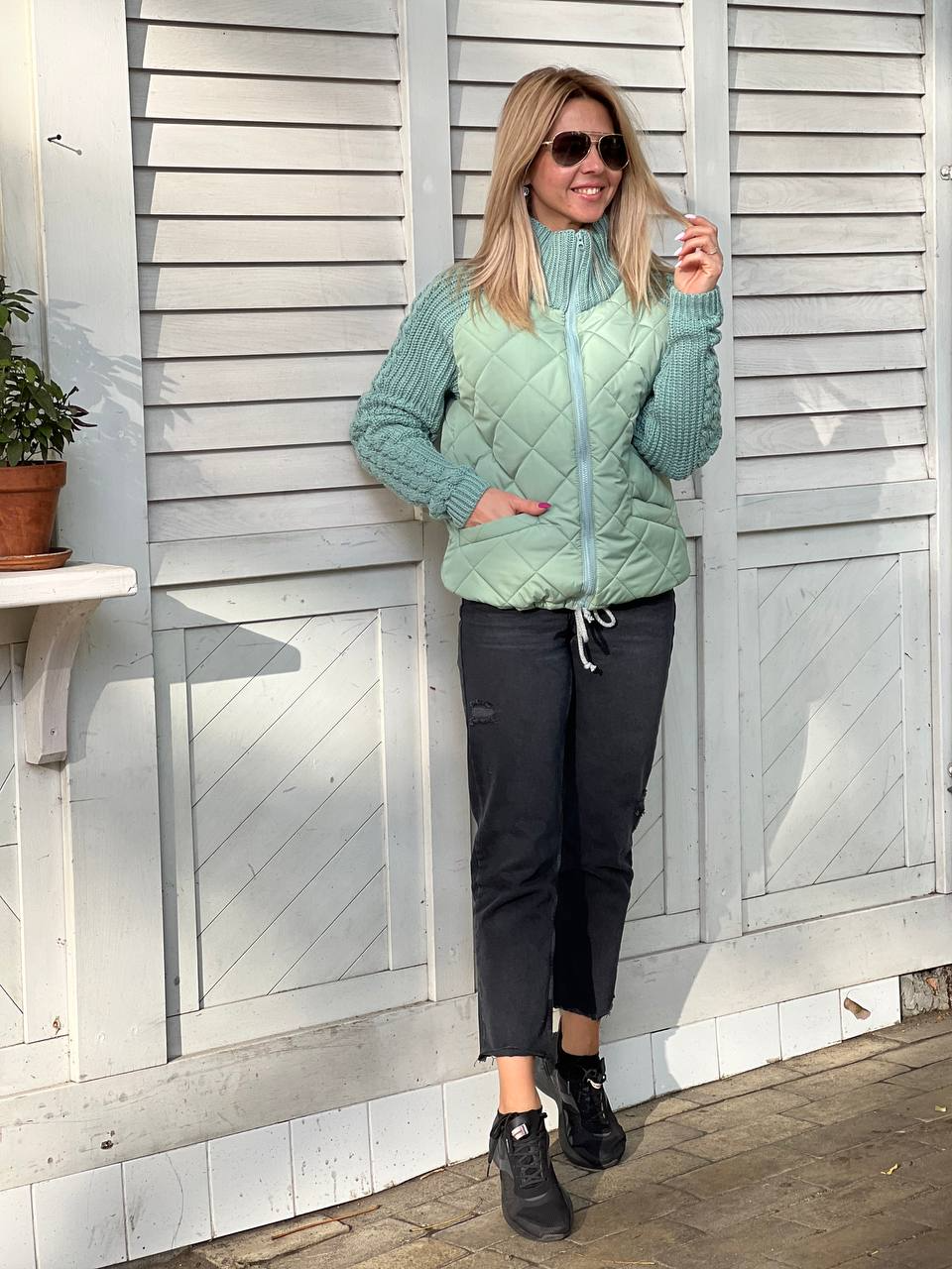 Géorgine – Veste matelassée élégante et chaude