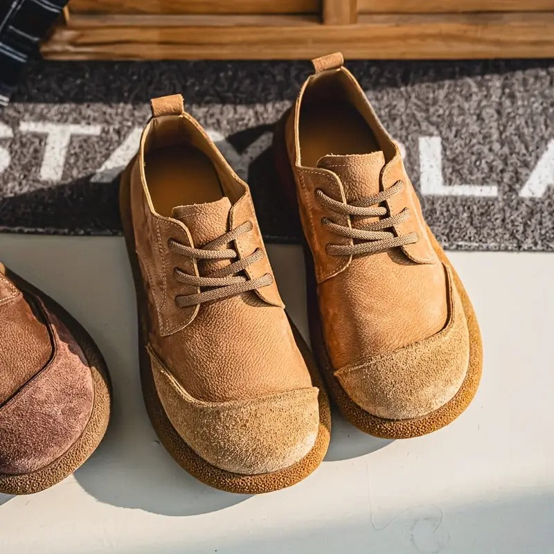 Gaspard – Chaussures orthopédiques en cuir véritable