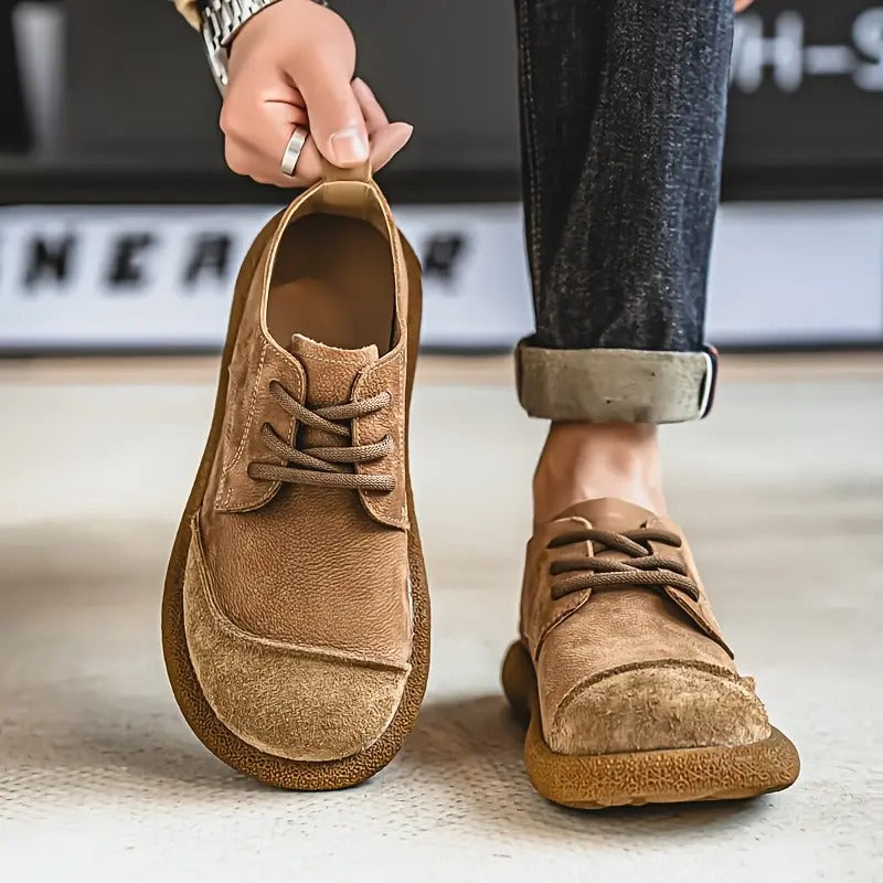 Gaspard – Chaussures orthopédiques en cuir véritable