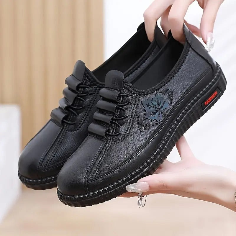 Pomme – Chaussures orthopédiques en cuir pour femme