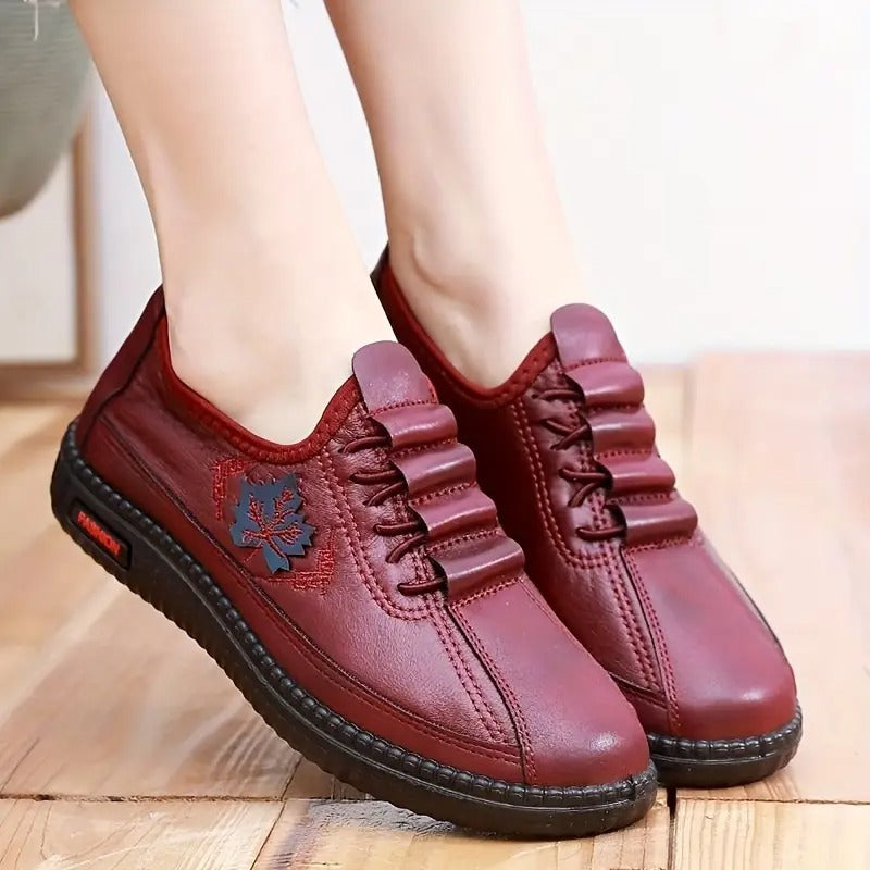 Léocadie – Chaussures orthopédiques en cuir