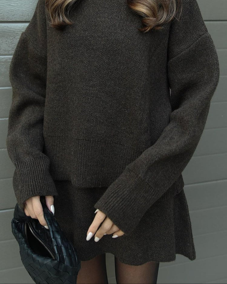 Amélise – Ensemble tricoté chic et confortable