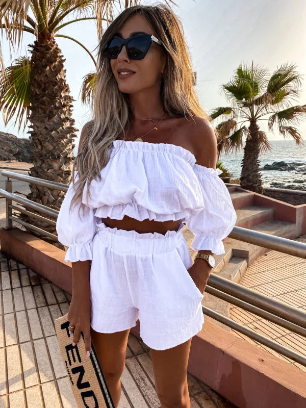 Clémence – Ensemble d’été en coton léger