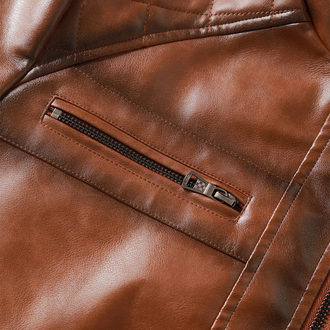 Paul – Veste en cuir