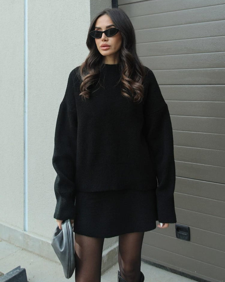 Amélise – Ensemble tricoté chic et confortable