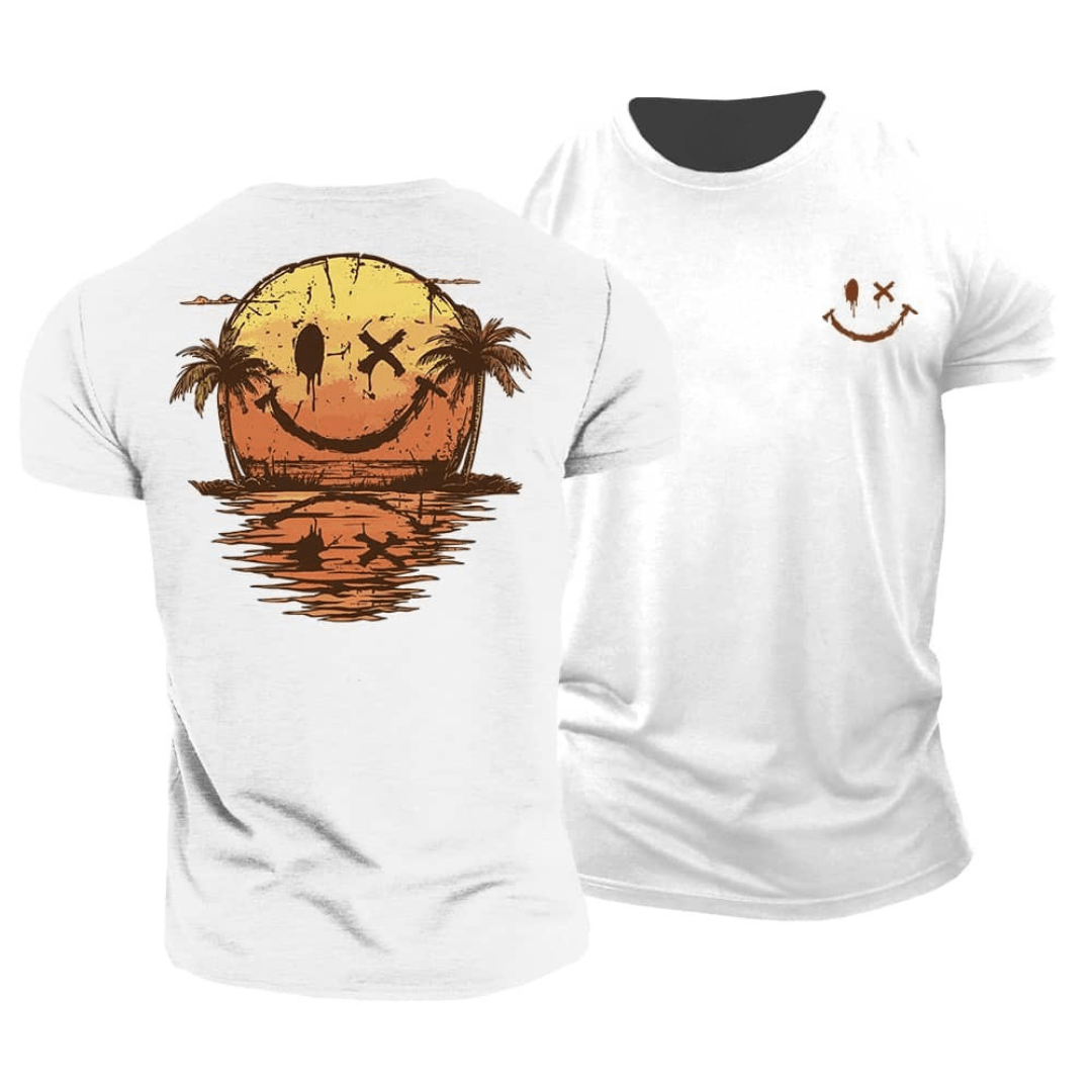 Lucien – T-shirt estival Smiley Mer