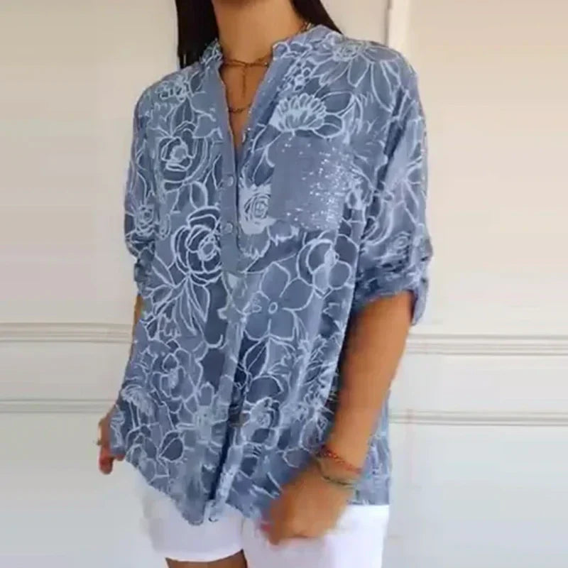 Lotte – Blouse à imprimé floral