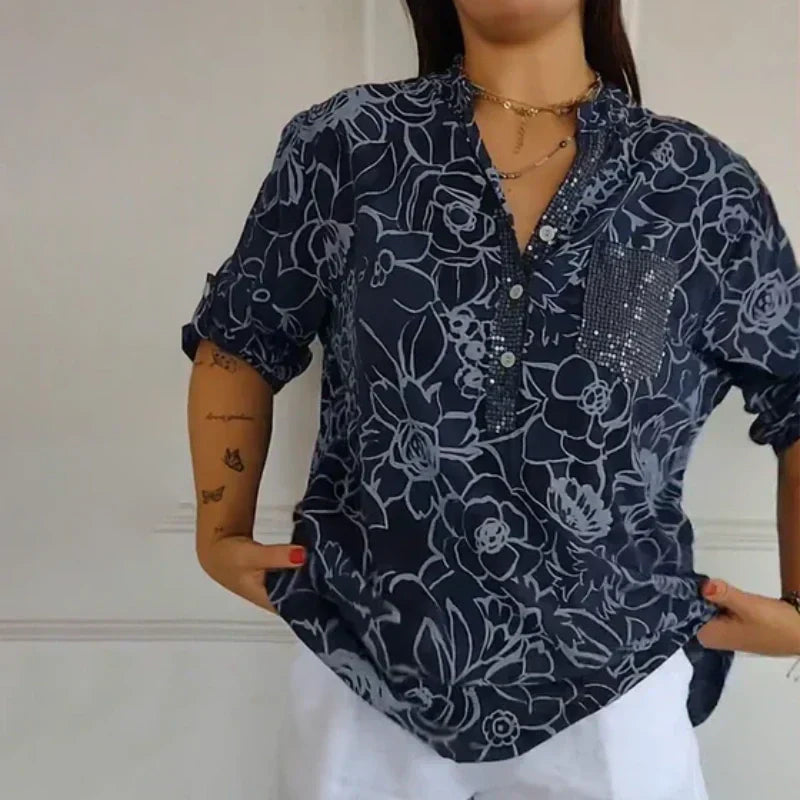 Lotte – Blouse à imprimé floral
