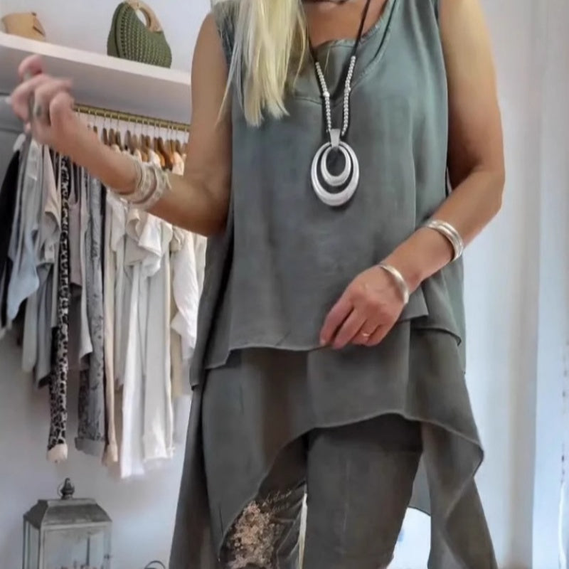 Séraphie – Ensemble deux pièces élégant et confortable