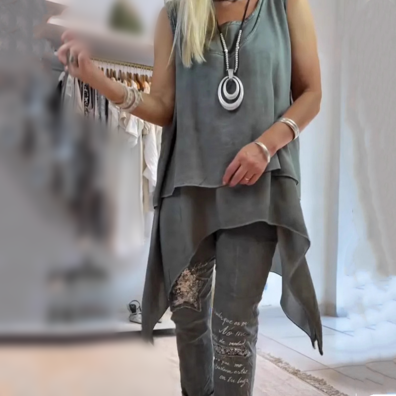 Séraphie – Ensemble deux pièces élégant et confortable