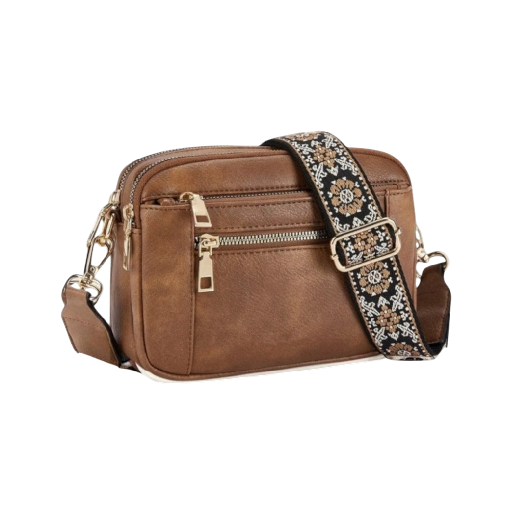 Huguette – Sac bandoulière en cuir élégant